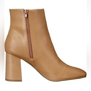 DV By DOLCE VITA Women's Caramel Maudry Square-Toe‎ Block-Heel Size 8